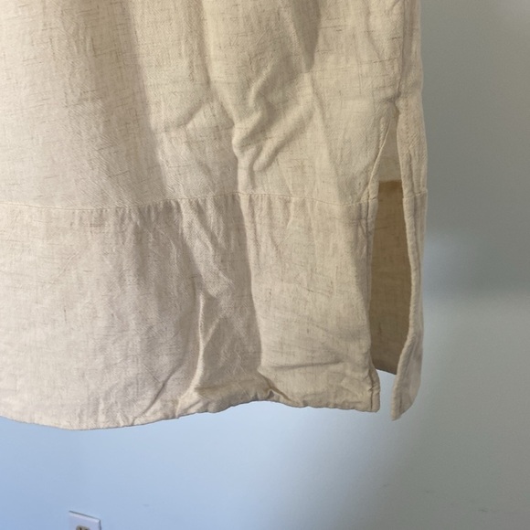 ❤️Just Living Rayon/Linen Blend Summer Sleeveless Top/Blouse, M - Picture 6 of 8